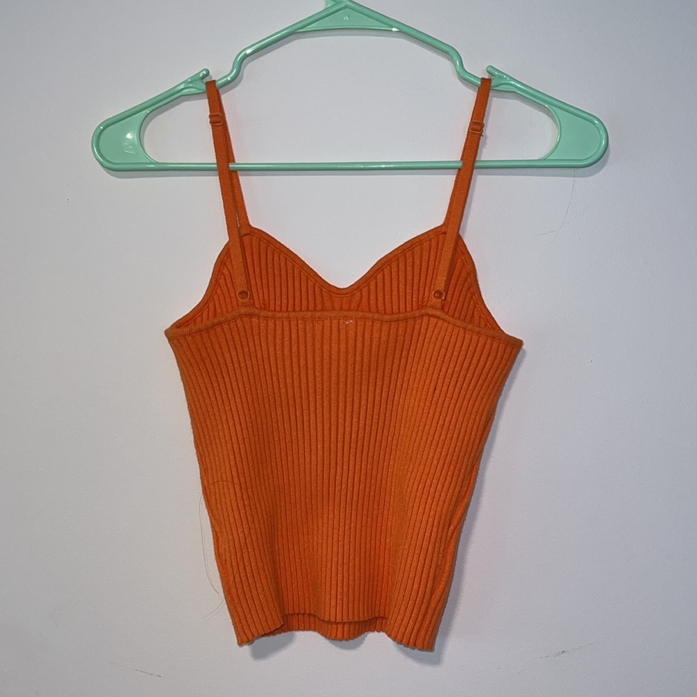 Orange Knit Tank Top! - Picture 6 of 6